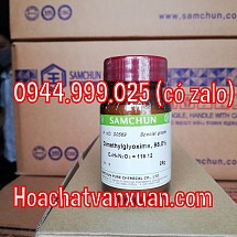 Hóa chất dmgH2 Dimethylglyoxime, 98.0% Samchun Hàn Quốc lọ 25g Product code : D0569