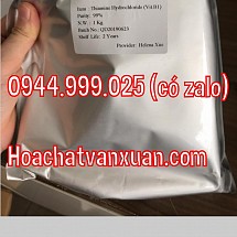 Hóa chất Thiamine hydrochloride C12H18Cl2N4OS (vitamin B1) lọ 25g CAS 67-03-8  Túi 1kg