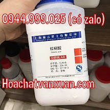 Hóa chất Palmitic acid CAS 57-10-3 C16H32O2 Lọ 500g axit panmitic