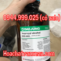 Hóa chất 2-Propanol,>99.5% IPA isopropyl alcohol chai 1 lít Daejung Hàn Quốc