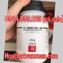 Hóa chất Ethylenediamine tetraacetic acid xilong EDTA disodium salt concentrate  EDTA 2Na 250g C10H14N2O8Na2 CAS 6381-92-6 EDTA.2Na C10H14N2Na2O8.2H2O