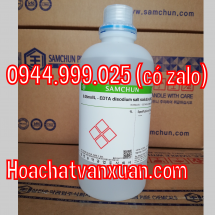 Hóa chất dung dịch chuẩn 0.05mol/l-EDTA disodium salt solution (N/20) Samchun Hàn Quốc chai 1 Lit E0477