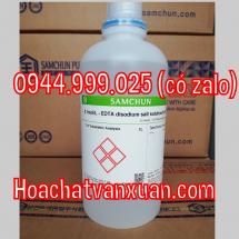 Dung dịch chuẩn EDTA 0.1N disodium salt solution Samchun Hàn Quốc 0.1mol/L chai 1 lít N/10 E0024