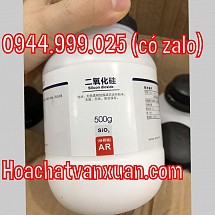 Silicon dioxide Xilong trung quốc SiO2 lọ 500g CAS 7631-86-9 Điôxít silic