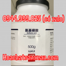 Hoá chất Sulfamic acid CAS 5329-14-6 axit amidosulfonic Xilong lọ 500g