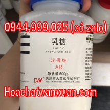 Hóa chất Lactose monohydrate Xylong C12H22O11 lọ 500g CAS 10039-26-6