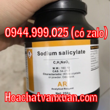 Hóa chất Sodium salicylate xilong CAS 54-21-7 C7H5NaO3 chai 250g natri salicylat
