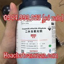 Hóa chất Copric chloride dihydrate CAS 10125-13-0 CuCl2 2H2O đồng II clorua copper II chloride