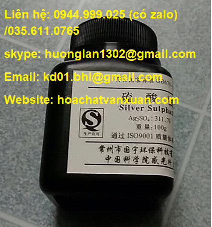 Ag2SO4 bạc sulfate, silver sulfate Xylong