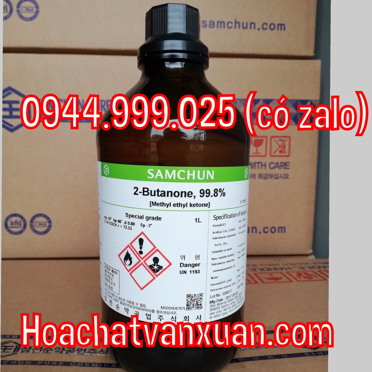 2-Butanone , MEK , Methyl ethyl Ketone , Samchun, hàn quốc , korea