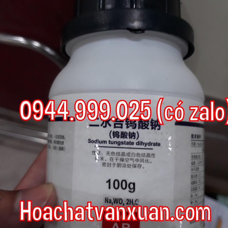 Hóa chất Sodium tungstate dihydrate Na2WO4 · 2H2O CAS Number: 10213-10-2