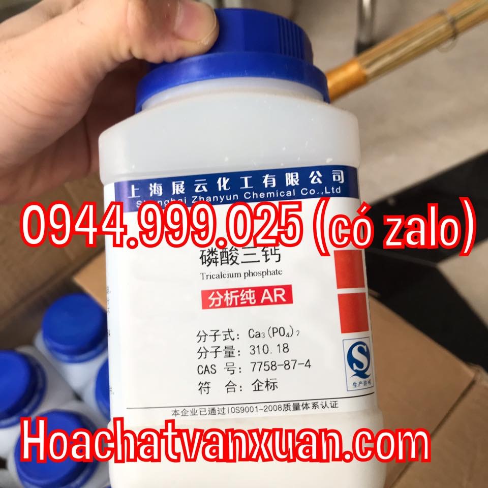 Hóa chất Calcium phosphate canxi photphat Ca3(PO4)2 CAS 7758-87-4 Lọ 500g