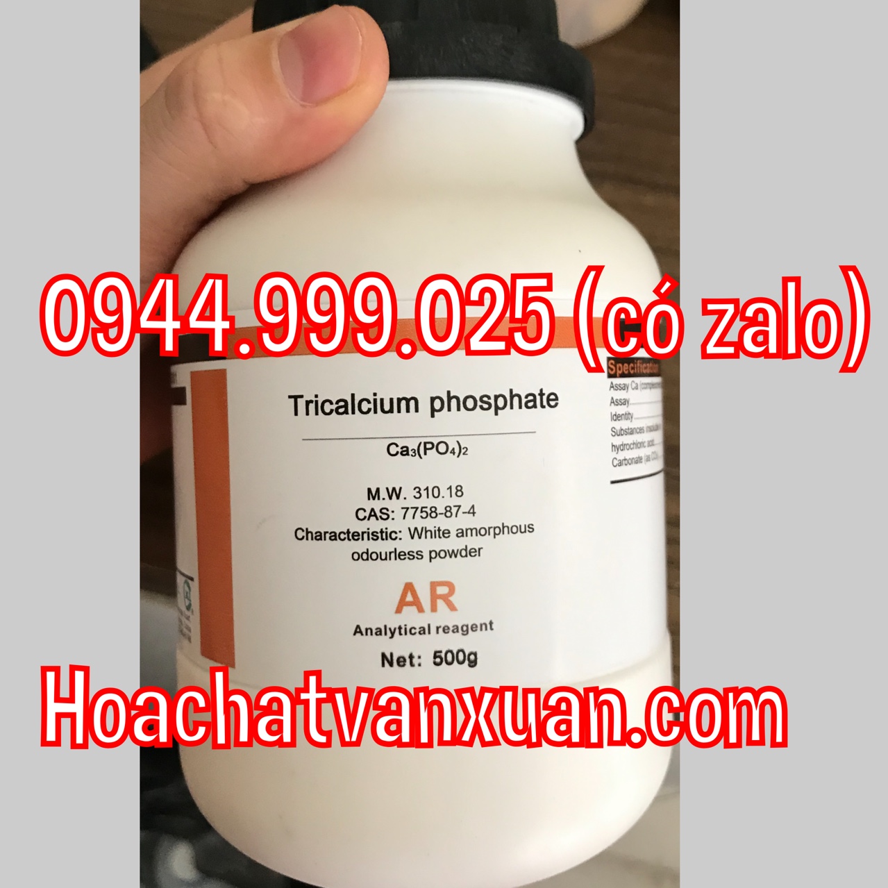 Ca3(PO4)2 , Calcium phosphate , Canxi phốt phát , JHD , Sơn Đầu