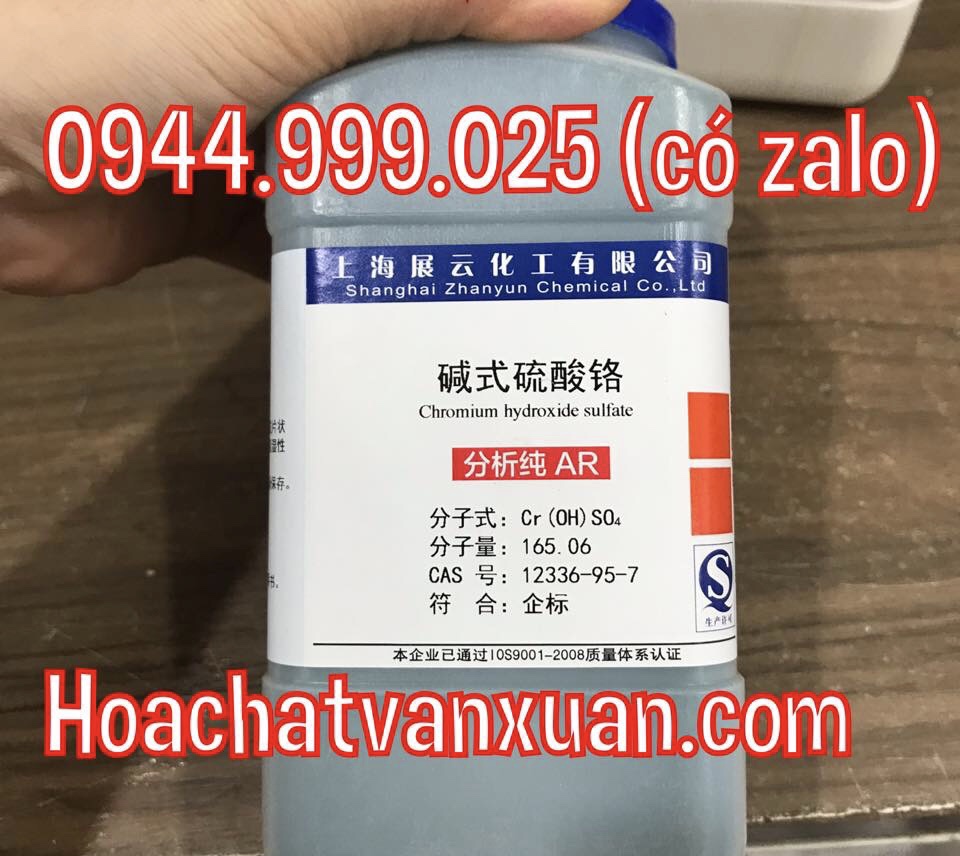 Hóa chất Chromium sulfate,basic,solid CAS No. 12336-95-7 Cr(OH)SO4 chromium hydroxide sulfate