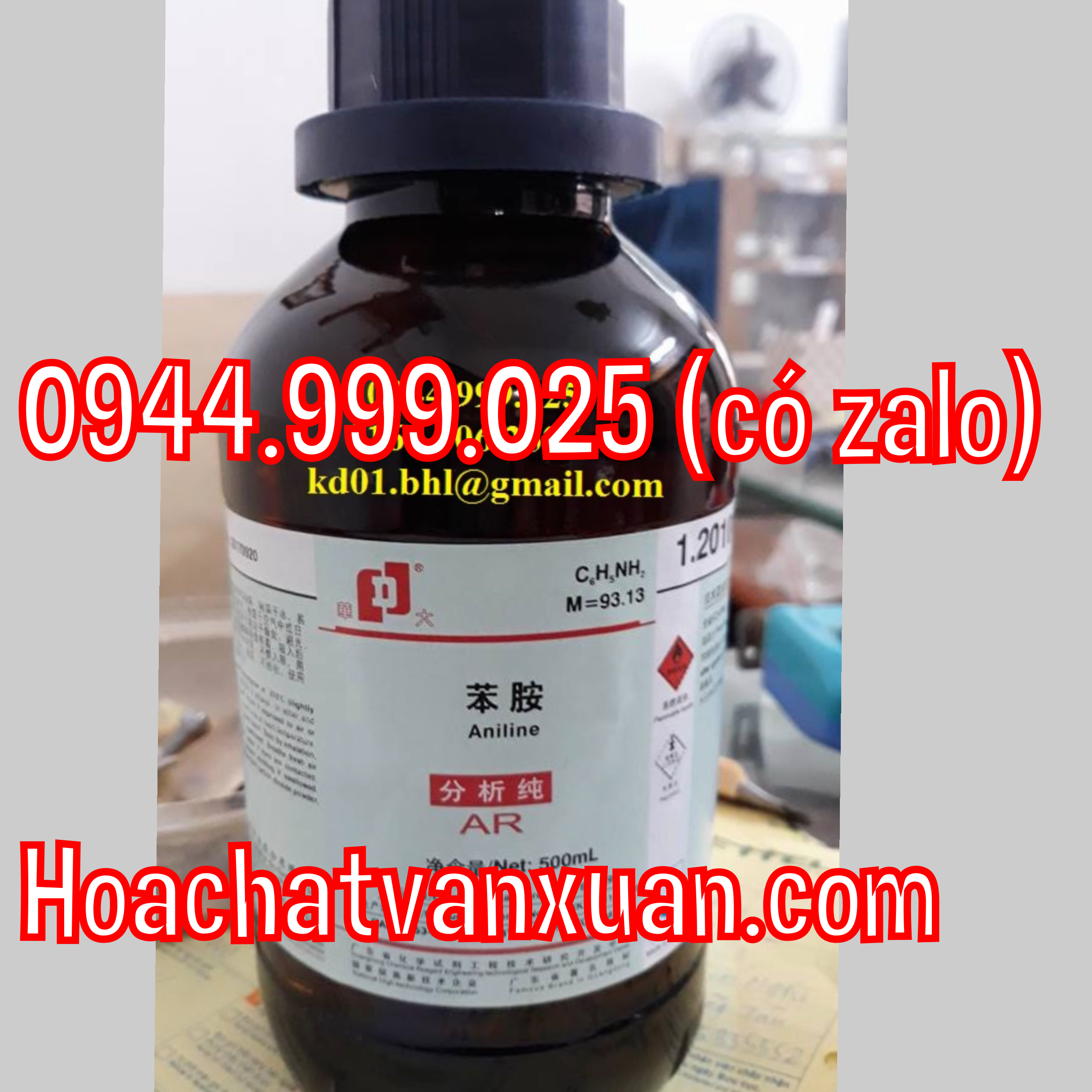 Aniline , C6H5NH2 , C6H7N , Sơn Đầu , JHD