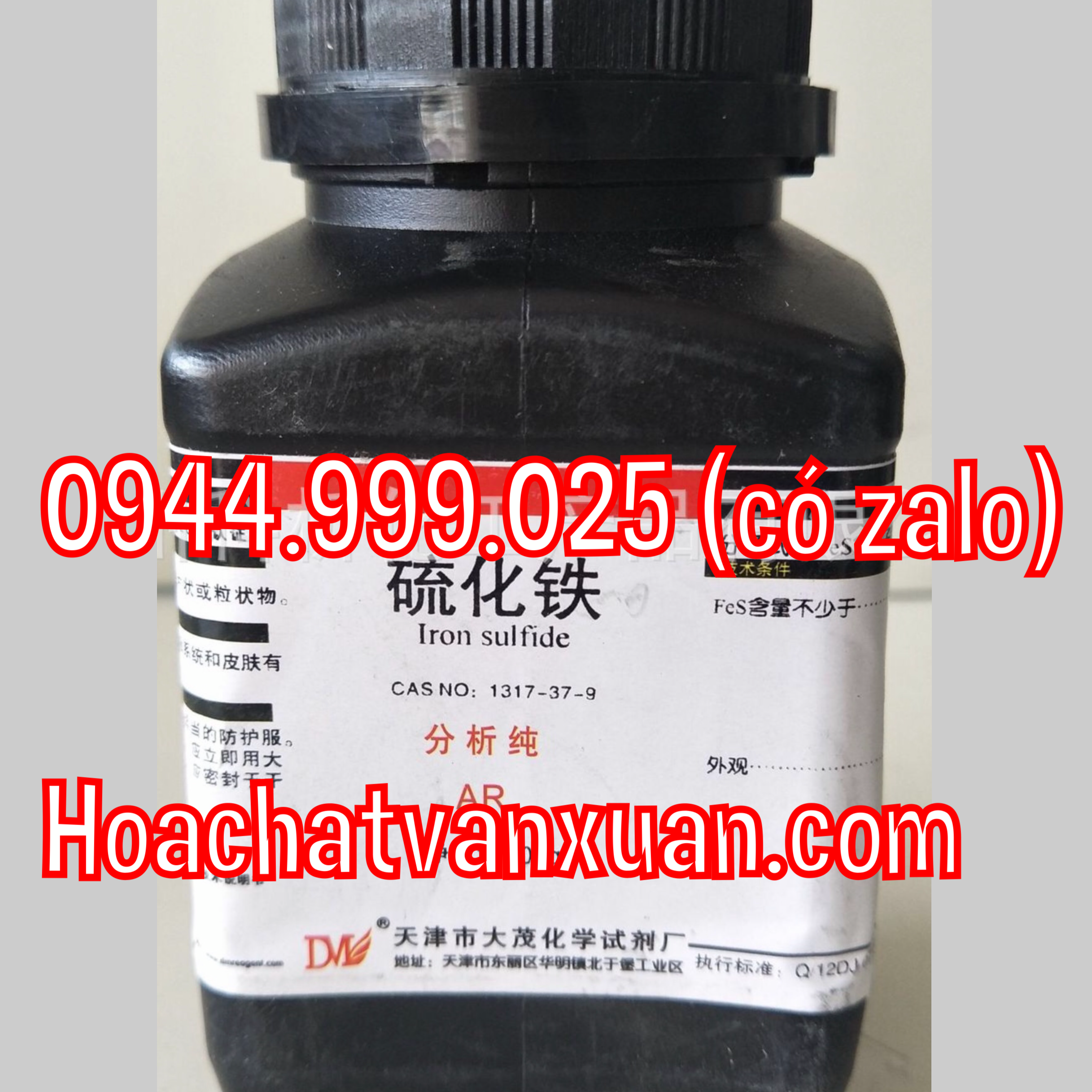 Hóa chất Ferrous sulfide xilong CAS 1317-37-9 FeS sắt II sunfua sắt