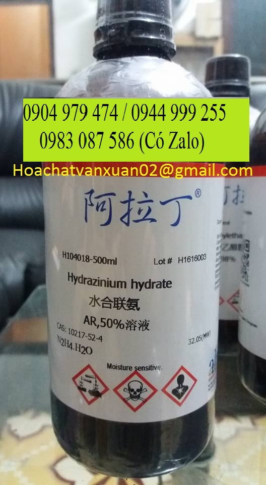 Hydrazinium hydrate , N2H4.H2O , ALADDIN