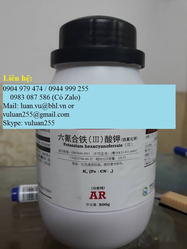 K3Fe(CN)6 , Potassium Ferycyanide , Xilong
