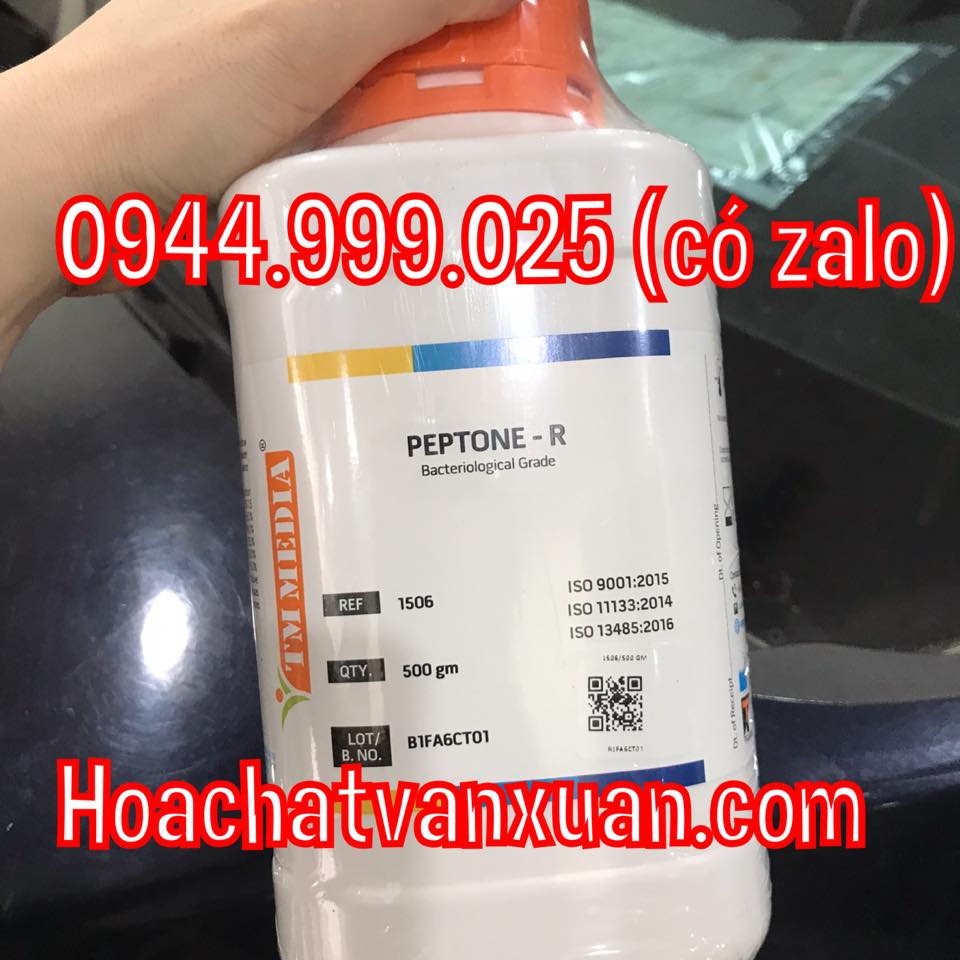 Hóa chất peptone hãng Titan Ấn Độ lọ 500g peptone bacteriological grade